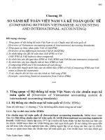 so sánh kế toán Việt Nam  kế toán Quốc Tế