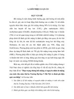 Thực trạng hôi miệng có nguyên nhân từ miệng của sinh viên năm thứ ba Trường Đại học Y Hà Nội và đánh giá hiệu quả can thiệp (TT)