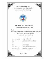 vđồ án quy hoạch đô thị Một số giải pháp hoàn thiện công tác quản lý cơ sở hạ tầng kĩ thuật trên địa bàn huyện Sóc Sơn – TP.Hà Nội