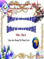 Bai 24: Châu Phi ( tiếp theo)