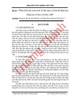 SKKN cực hay - Hãy tham khảo