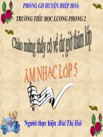 Tiet 27 On tap bai hat em van nho truong xua TDN so 8