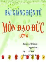 bài 14 tôn trọng luật giao thông
