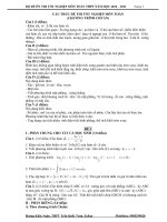 20 đề ôn thi tốt nghiệp.