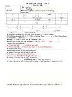 ĐỀ THI  va DAP AN VIOLYMPIC - LỚP 5 vong 28 nam hoc 2010...