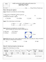 Toán giữa kì II lớp 5