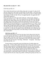 BÀI PHÁT BIỂU CỦA BTCB NHÂN 8/3