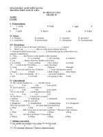 KT 1 TIET LAN 2.HKII( UNIT 12-14)