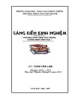 SKKN: PHUONG PHAP DIEN TICH TRONG CHUNG MINH HINH HOC