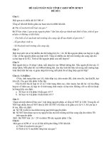 Bộ đề máy tính Casio Sinh 9