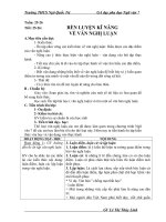 giao an tăng tiết Ngữ văn 7