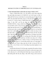 báo cáo thực tập tổng hợp Khoa Kế toán VỀ CÔNG TY TNHH KIỂM TOÁN VÀ TƯ VẤN NEXIA ACPA