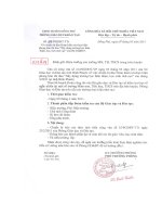 Số: 44/PGDDĐT ngày 07/3/2011 v/v chuẩn bị đón Đoàn kiểm tra phong trào thi đua 