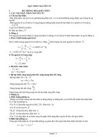 Lý thuyết và bài tập ôn ĐH vật lý HN
