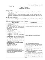 Giáo án lớp 2 tuần 26 năm 2010- 2011