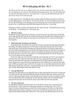 Để có một giọng nói hay