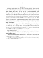 Hoàn thiện cơ cấu tổ chức và phân quyền của công ty cổ phần thiết bị tràng an