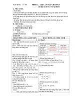 Giáo án ôn tập hè học sinh lớp 6