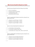 Một số câu lý thuyết thi bằng lái xe 2 bánh