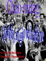 Bài : quyen và nghĩa vụ của cong dan