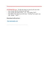 Bộ đề thi+tài liệu LT ĐH 2011 ...