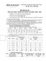 Ke hoach phu dao hoc sinh yeu