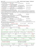 Đề kiểm tra hóa 12 học kì 2 - lần 1 -có đáp án