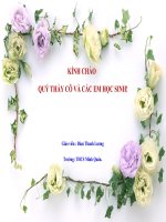 tiết 52: Luyện tập