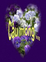 CẦU MONG BẠN ĐƯỢC HẠNH PHÚC