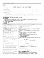 Giáo án TC Hóa 10 HK I