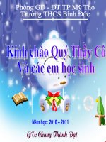 Bài 10. Màu sắc trên trang chiếu