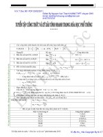 Cong Thuc Tinh Nhanh Hoa HOc