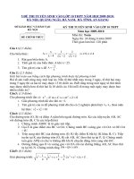 5 đề thi tuyển sinh lớp 10 môn Toán và đáp án