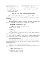 số 41/pgdđt-thcs  ngày 4/2/2011 v/v thi Olimpic Toán học