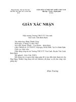 GIAY XAC NHAN