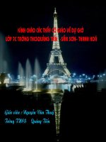 giáo án điện tử : tiết 56 Luyện tập