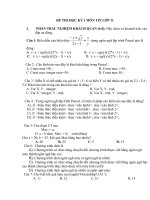 đề thi  môn tin học lớp 6