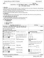 Giáo án Đại số 9 (theo chuẩn KTKN)