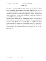 Kế toán chi phí sản xuất Bánh Custard Cake tại công ty Cổ phẩn chế biến thực phẩm Hữu Nghị