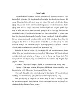 Lập và phân tích báo cáo kết quả hoạt động kinh doanh tại công ty Cổ phần cơ khí và thương mại Hoàng tùng