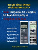 Thực hành Thống kê 10 (Bổ sung)