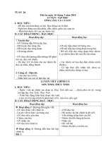 Giáo án phụ đạo 2-tuần 26