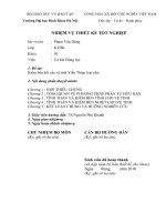 Kiểm bền kết cấu vệ tinh viễn thám loại nhỏ