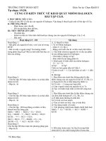 Giáo án TC Hóa 10 HK II