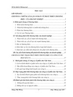 báo cáo thực tập: Phát triển thương hiệu của công ty cổ phần sữa Việt Nam Vinamilk