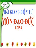 Tôn trọng Luật Giao thông (tiết 1)