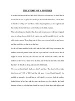 THE STORY OF A MOTHER -Andersen’s Fairy Tales