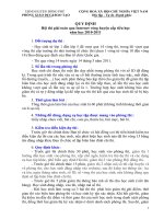 Quy định Hội thi giải toán qua Internet vòng huyện cấp TH