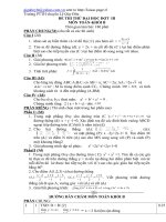 de thi thu moi nhat co da