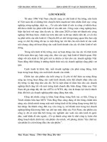 MỘT SỐ GIẢI PHÁP HOÀN THIỆN CÔNG TÁC QUẢN LÝ CHẤT LƯỢNG SẢN PHẨM TẠI CÔNG TY TNHH MTV TRẦN HƯNG ĐẠO